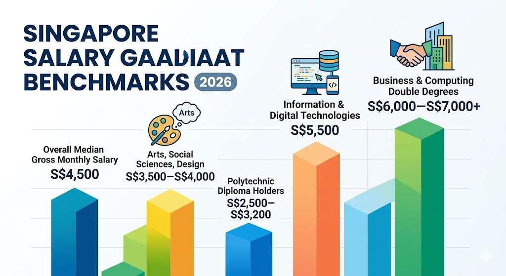 Singapore Graduate Salary Benchmarks 2026 Comparison Chart